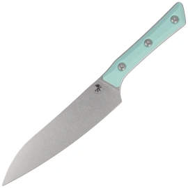 Microtech Utility Kitchen Knife Caribbean Blue G10, Stonewashed M390MK (3400-10CA)