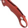 LionSteel L.E.One Mid Karambit Knife Red Aluminium, Stonewashed M390 by Emerson Design (LE2 A RS)