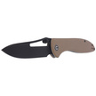 CIVIVI Picaro Tan G10, Black Stonewashed (C916B)