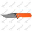 Nóż składany Bestechman Dundee Orange G10, Grey PVD / Satin D2 by Ostap Hel (BMK01H)