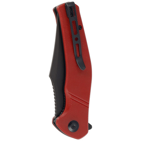 Nóż składany Sencut Episode Burgundy G10, Black Stonewashed 9Cr18MoV (SA04A)