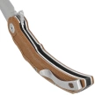 Nóż składany Kubey Crest Brown Micarta, Satin 14C28N by Yuze Zhong (KU346D)