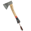 Adler Scout Hatchet Black / Red Ash Wood, C60 Carbon Steel (280.0E030A011)