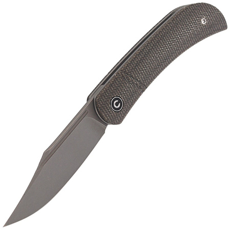 Nóż składany CIVIVI Appalachian Drifter Dark Green Micarta, Gray Stonewashed (C2015C)