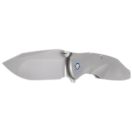 Nóż składany Remette RT-Cool Whale Gray Titanium, Pearlescent M390 (RTCL-T1)