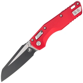Nóż składany Microtech MSI Ram-Lok Mini S/E Fluted Red Aluminium, Black M390MK by Tony Marfione (210M-1FLRD)