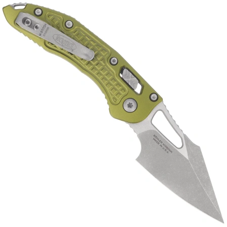 Microtech M-Stitch Ram-Lok S/E Knife OD Green Frag Aluminium, Apocalyptic M390MK by Borka Blades and Tony Marfione (169MRL-10APFROD)