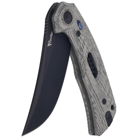 Reate PL-7 Knife Black Micarta, Black PVD Nitro-V (PL-7 BKM PVD)