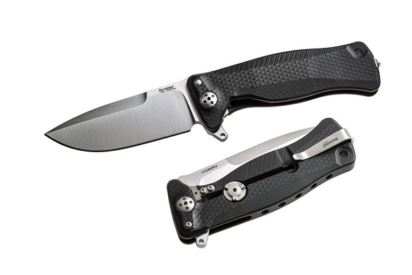 LionSteel SR11A Black Aluminum, Satin Sleipner by Molletta (SR11A BS)