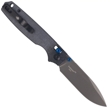 Nóż składany Kizer Pokiman CD Black Micarta, Gray Stonewashed AEB-L (V3789A1)