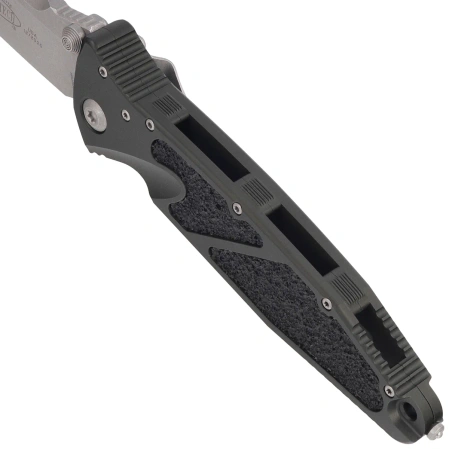 Microtech Socom Elite S/E-M Knife Woodland Green Aluminum, Apocaliptic M390 by Tony Marfione (160-10APWL)