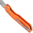 Microtech MSI S/E Knife Orange Tri-Grip Polymer, Stonewashed M390MK by Tony Marfione (210T-10PMOR)