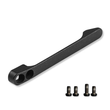 Klips i zestaw śrub Civivi Black Titanium do WE i Civivi (T003D)