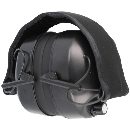 Ochronniki słuchu aktywne RealHunter Black (258-012)