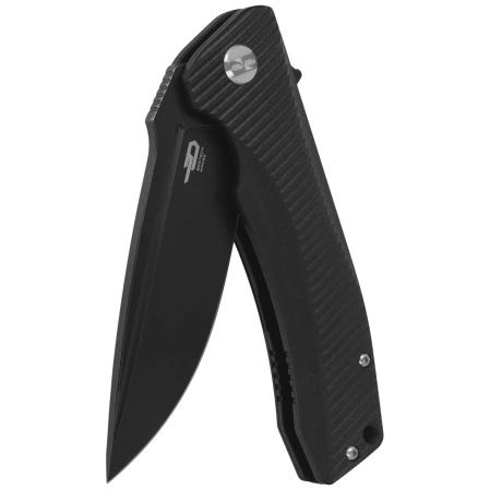 Nóż składany Bestech Mako Black G10, Black Stonewashed K110 (BG27B)