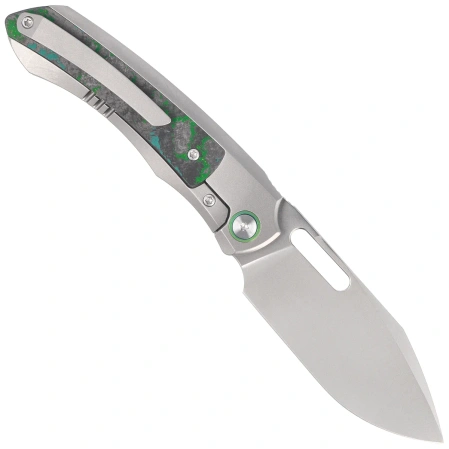 Remette Orca Knife Gray Titanium/Kelp Bed CamoCarbon, Pearlescent M390 (ORCAKD)