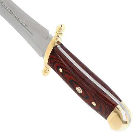 Nóż Muela Podenquero-M Pakka Wood, Satin X50CrMoV15