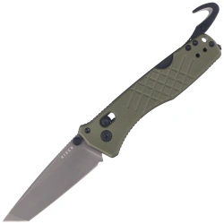 Nóż składany Kizer Aegis T Olive Green G10, Grey Stonewashed AEB-L by Azo (V3774CTA2)