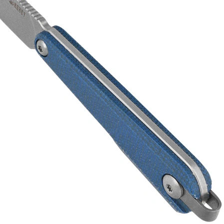 Nóż Kubey YAG SP Blue Micarta, Beadblasted 14C28N by Ostap Hel (KU452B)