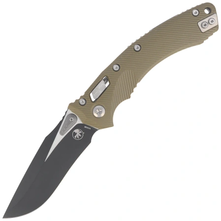 Nóż składany Microtech Amphibian Ram-Lok S/E OD Green Fluted Aluminium, Black M390MK by Tony Marfione (137RL-1FLGTOD)