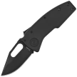Nóż składany Demko Nano-Shark Stealth CP Black Aluminium, Black DLC CPM 20CV by Andrew Demko (NANO-20CV-Black ALUM-CP)