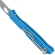 Spyderco Charisma Knife, Blue FRN, Satin CTS BD1N by Eric Glesser (C259PBL)