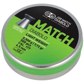 JSB Match Light Weight Pellets 4.50 mm, 0.500 g, 500 pcs  (000055-500)
