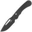 Kubey Stalker Knife Black G10, Blackwashed D2 by Johan Jordaan (KU504E)