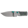 Nóż składany Kizer Militaw 315 KwikSwap Gray Aluminium / Jungle Wear Fat Carbon, Satin M390 by Jonathan Styles (Ki3634.31BDA2)
