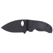 Spyderco Shaman Knife Black G10, Black DLC CPM S30V by Sal Glesser (C229GPBK)