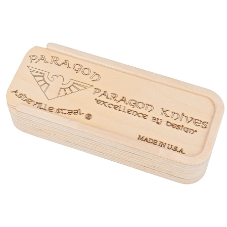 Nóż grawitacyjny Paragon Phoenix Black Aluminium, Satin CPM S35VN (PHOENIX-CB-S)