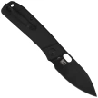 Kubey Hyde Knife Black G10, Blackwashed 14C28N by Colin Maisonpierre (KU2104H)