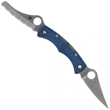 Nóż składany Spyderco Dyad Jr. Lighweight Sprint Run Cobalt Blue FRN, Satin CPM SPY27 by Sal Glesser (C39PSCBL)