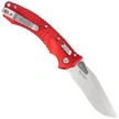 Nóż składany Microtech Amphibian Mini Ram-Lok S/E Red Frag Aluminium, Stonewashed M390MK by Tony Marfione (137MRL-10FRRD)