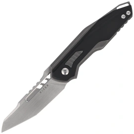 Nóż składany Kizer Zero Gray Titanium / Black Aluminium, Hand Brushed S45VN by Maciej Torbe (Ki3664A2)