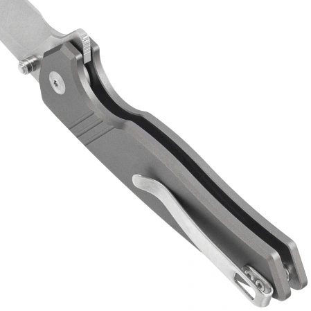 Nóż składany Sencut Selkyris Gray Aluminium, Satin D2 (S25068-2)