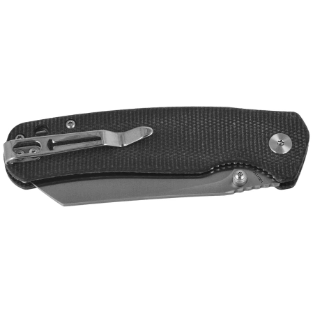 Nóż składany Bestechman Cicada's Wing-TL Black Canvas Micarta, Satin 10Cr15CoMoV (BMK24-M-3)
