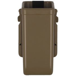 ESP Double-Stack 9 mm / .40 Magazine Pouch with UBC-01 Belt Clip, Khaki (MH-04 KH)