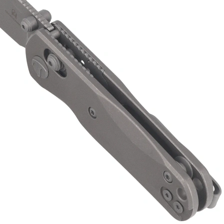 Bestechman Sprite Knife Dark Grey Titanium, Dark Bead Blast Stonewashed M390 (BMK21D)