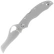 Spyderco Byrd Gooney Knife Gray G10, Satin 9Cr14MoV by Sal Glesser (BY24GPGY)