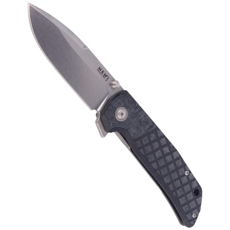 MKM Maximo Black Micarta, Stone Washed by Bob Terzuola (MKMM-BCT)
