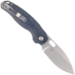 Kizer Seagull Knife Blue Canyon Richlite, Stonewashed 14C28N (V3770A2)