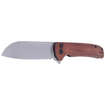 Nóż składany CIVIVI Chevalier Cuibourtia Wood, Stonewashed (C20022-3)