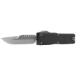 Nóż automatyczny OTF Microtech Ultratech Gen IV Interceptor Signature Black Topographic Deep Engraved Aluminium, Stonewashed M390MK by Tony Marfione (11174TP-10S)