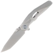 Nóż składany Rike Knife RK-Shadow-T-P Gray Titanium, Satin M390