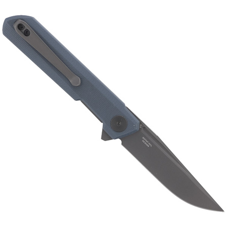 Nóż składany Bestechman Mini Dundee Grey G10, Grey PVD D2 by Ostap Hel (BMK03F)