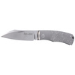 Viper Hug Gray Titanium Wolf, Satin by  M390 by Sacha Thiel Knife (V5990TIW)
