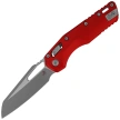 Nóż składany Microtech MSI S/E Red Fluted Aluminium, Apocalyptic M390MK by Tony Marfione (210-10APFLRD)
