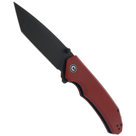 Nóż składany CIVIVI Brazen Burgundy G10, Black Stonewashed (C2023B)