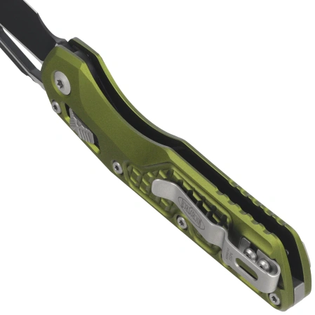 Microtech MSI S/E Knife OD Green Frag Aluminum, Black M390MK by Tony Marfione (210-1FROD)